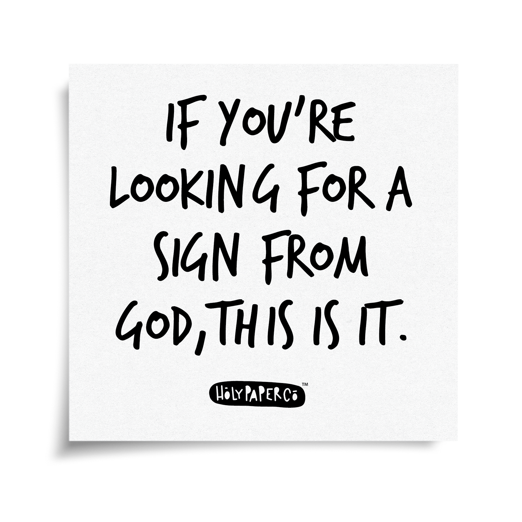 Sign from God Tracts